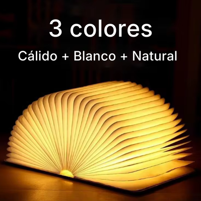 Lámpara Plegable con Forma de Libro