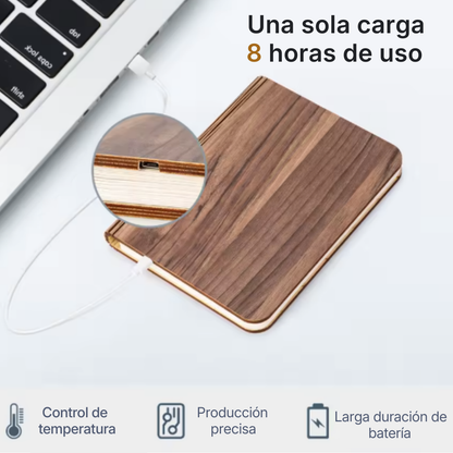 Lámpara Plegable con Forma de Libro